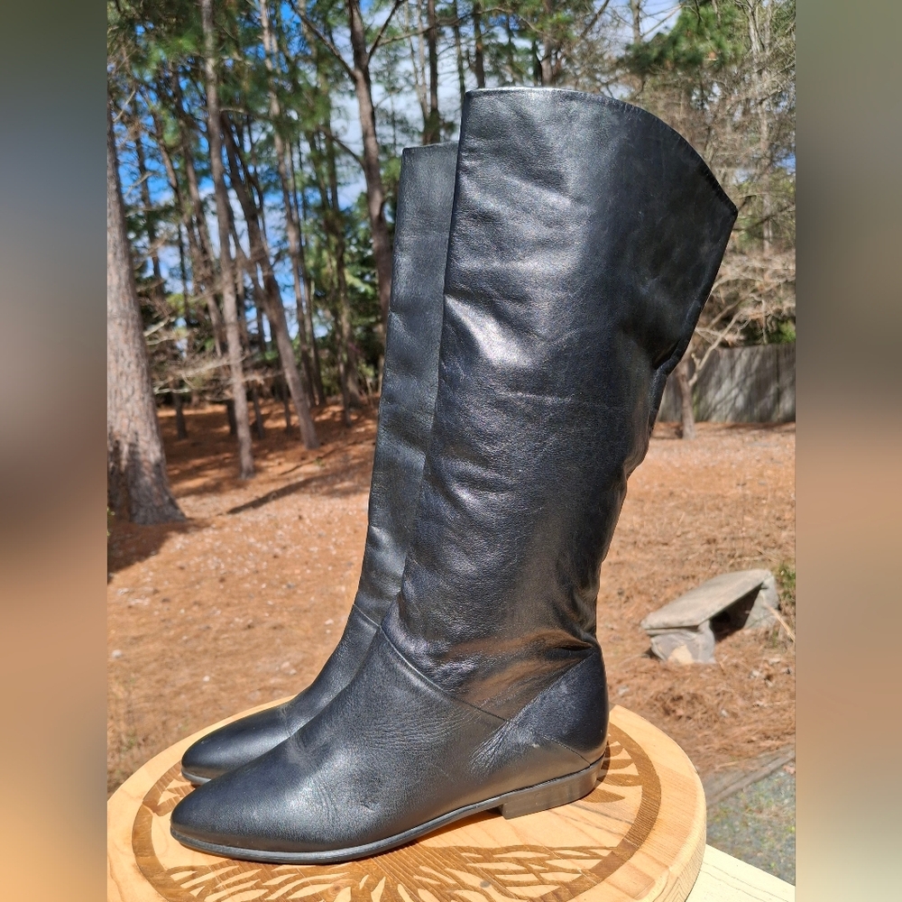 Elegant Black Over the Knee Boots